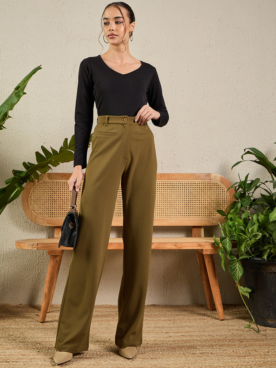 Wide Leg Trouser