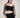 Mesh Ruched Corset Style Crop Top - Delan