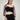 Mesh Ruched Corset Style Crop Top - Delan